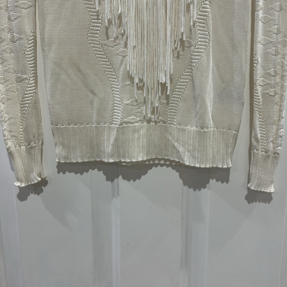 Beulah Style Women’s  Fringe Sweater Size Small - Picture 4 of 6